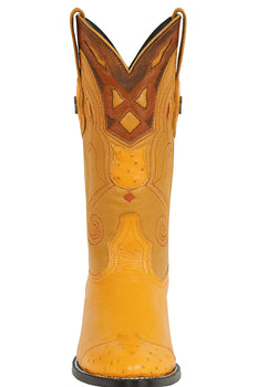 smooth-ostrich-buttercup-wingtip-cowboy-boots