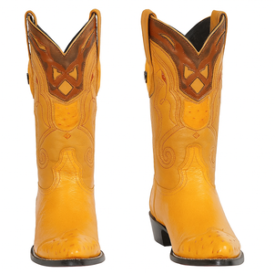 smooth-ostrich-buttercup-wingtip-cowboy-boots