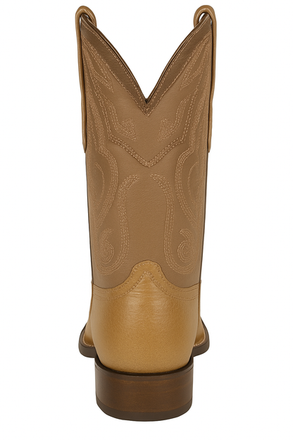 Men's Wild West Smooth Ostrich Skin 3X Toe Boots 29504-B - Image 37