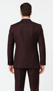 Solid Plum Eggplant Very Dark Purple