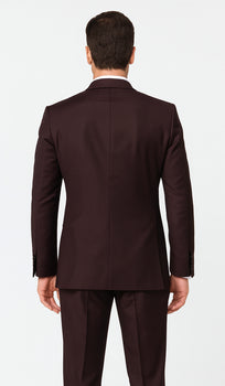 Solid Plum Eggplant Very Dark Purple