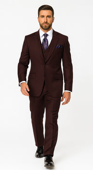 Solid Plum Eggplant Very Dark Purple