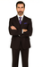 Solid Plum Eggplant Very Dark Purple W Hand-Pick Stitching Super 150'S Vested Suit - 100% Percent Wool Fabric Suit - Worsted Wool Business Suit