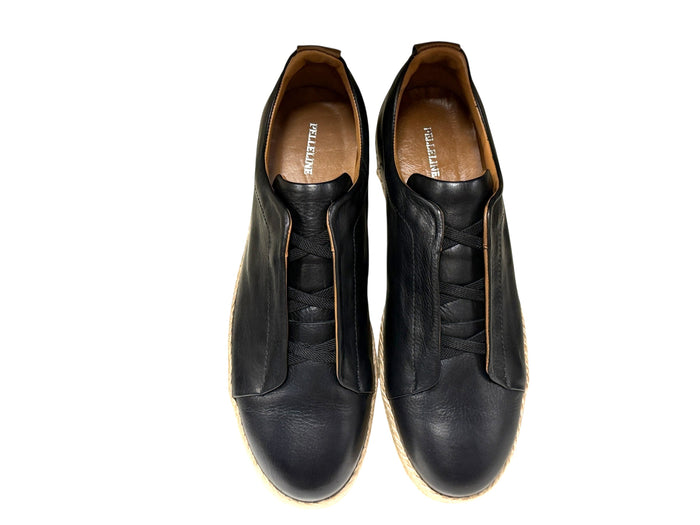 P01001 Sportivo- Elastic Vamp- Black