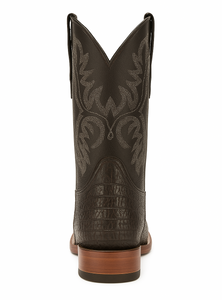 Square Toe Alligator Print Boots by La Sierra Boots