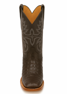 Square Toe Alligator Print Boots by La Sierra Boots