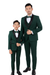 Father and Son Suits - Stacy Adams Slim Fit Boys 5pc Tuxedo, Green