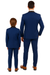 Father and Son Suits - Stacy Adams Slim Fit Boys 5pc Tuxedo, Indigo