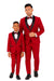 Father and Son Suits - Stacy Adams Slim Fit Boys 5pc Tuxedo, Red
