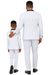 Father and Son Suits - Stacy Adams Slim Fit Boys 5pc Tuxedo, White