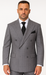 Statement Men's Outlet 2-Piece 100% Wool Double-Breasted Plaid Fashion Suit