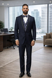 Statement Suits Navy