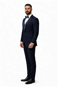 Statement Suits Navy