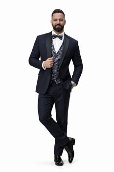 Statement Suits Navy