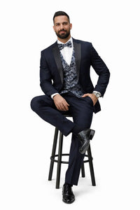 Statement Suits Navy