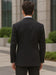 Mens Steve Harvey Brand Suit Double Breasted in Color Black Modern Fit