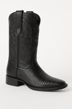Men's Wild West Teju Lizard Skin 3X Toe Boots 29507 - Image 9