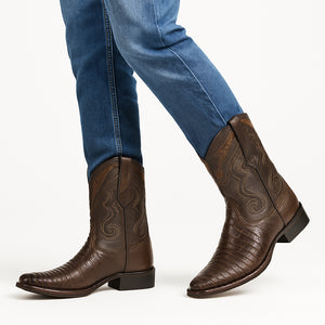 Men's Wild West Teju Lizard Skin 3X Toe Boots 29507 - Image 32