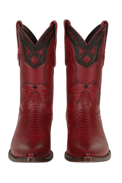 Men's Wild West Teju Lizard Skin 3X Toe Boots 29507 - Image 21