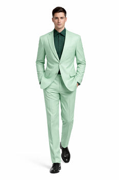 Men's green suit - Image 4