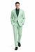 Men's green suit