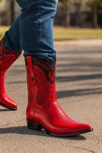 Men's Wild West Teju Lizard Skin 3X Toe Boots 29507 - Image 40