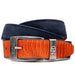 Marco Di Milano Hugo Belt Orange / Navy