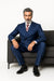 Cheap Plus Size Mens Blue Suit For Big Men Online - Big and Tall Sizes