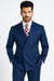 Cheap Plus Size Mens Blue Suit For Big Men Online - Big and Tall Sizes