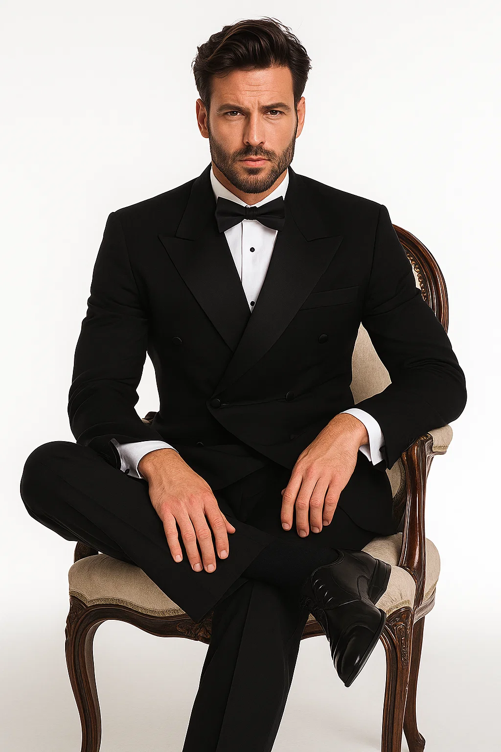 black tuxedo