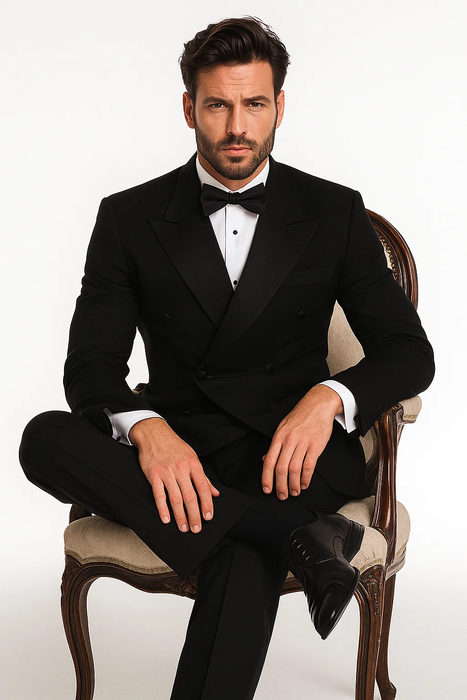 black tuxedo