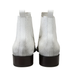 Men's Faded White Vestigium Boots Genuine Ostrich Chelsea Boots