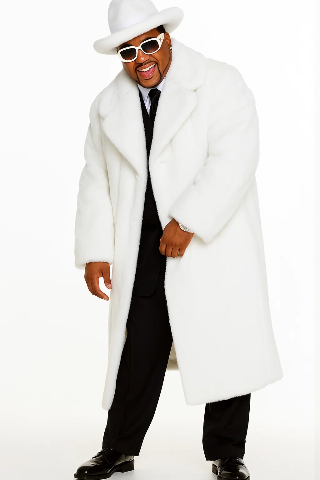 White Furry Coat for Every Occasion