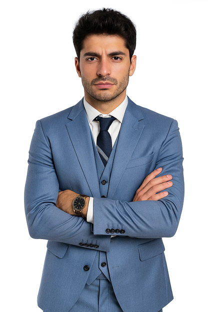 Dusty Blue Suit