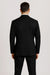 (36R, 46L) Regular Fit Black 2 Piece Tuxedo With Satin Lapel