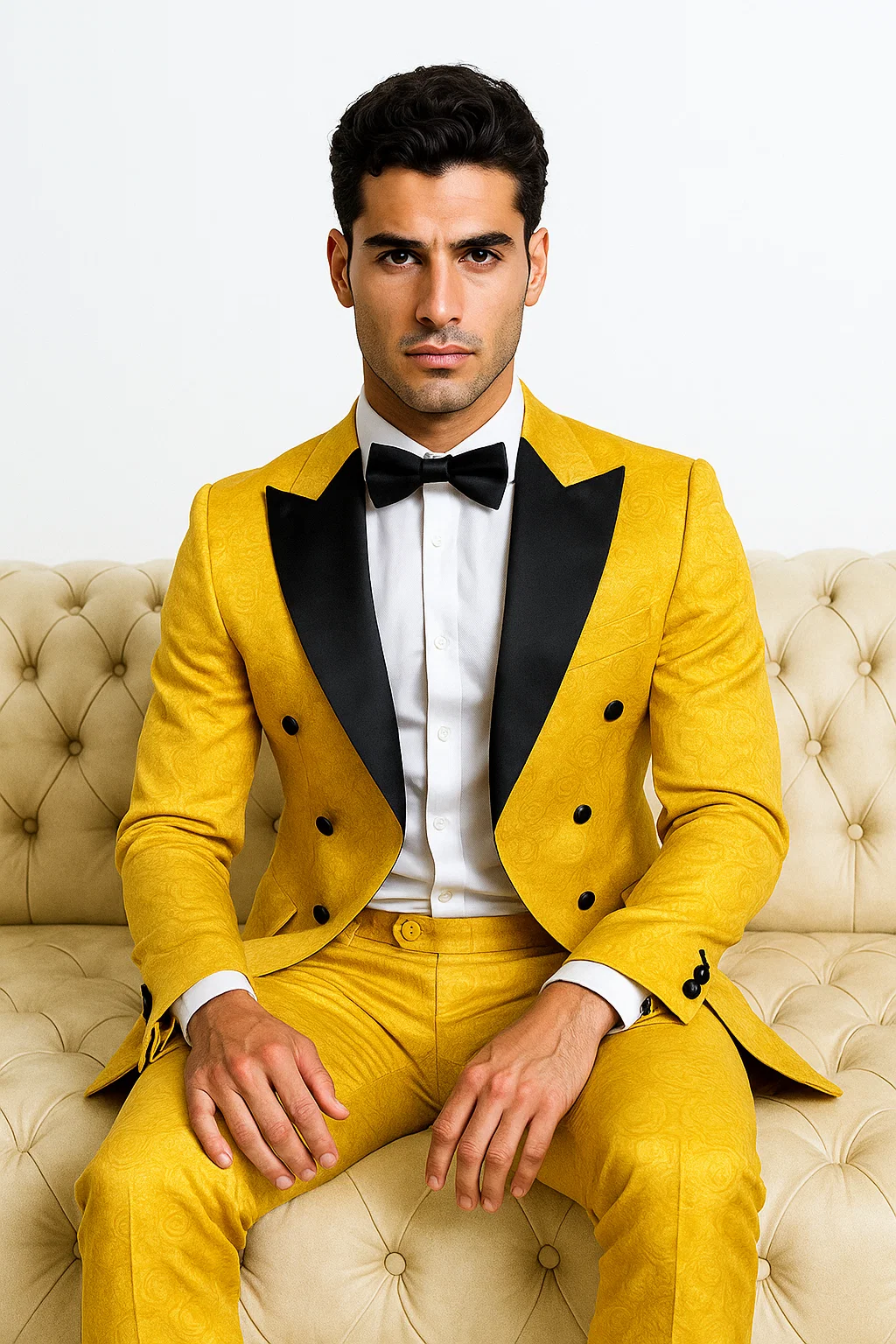 Gold Victorian Tuxedo - Image 6