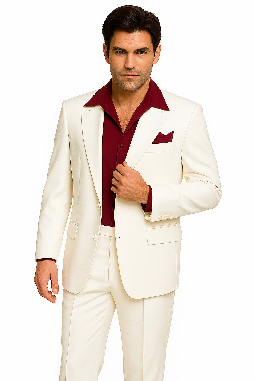 Tony Montana Red and White Suit  MensUSA Has It today