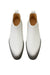 Men's Faded White Vestigium Boots Genuine Ostrich Chelsea Boots