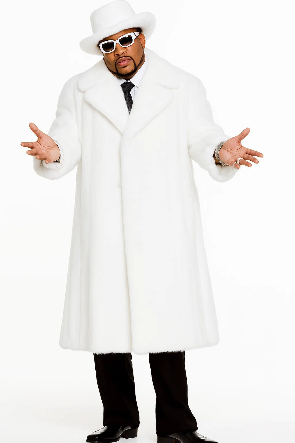 White Furry Coat for Every Occasion