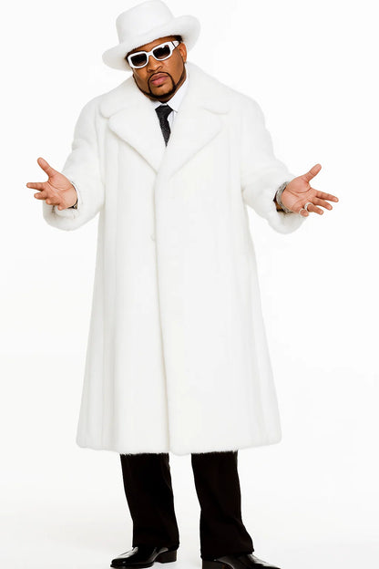White Furry Coat for Every Occasion
