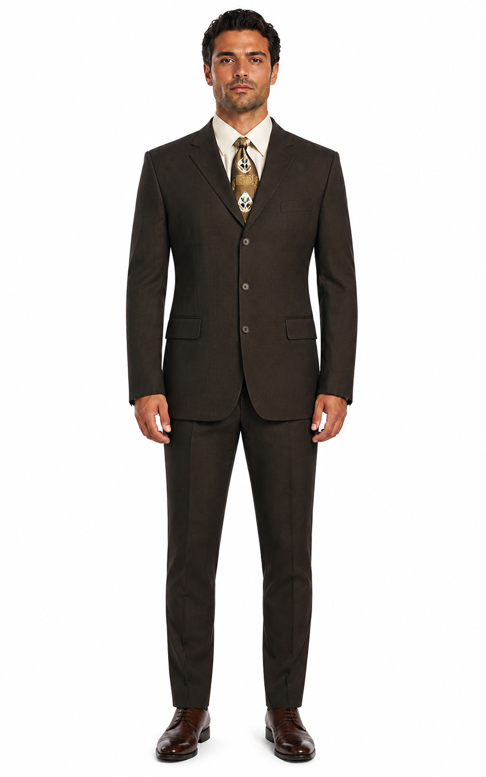 Suits For Big Man BIG & TALL CHARCOAL Discounted Sale Up To Size 82 SUIT HAND MADE - Color: Dark Grey Suit