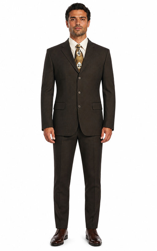 Suits For Big Man BIG & TALL CHARCOAL Discounted Sale Up To Size 82 SUIT HAND MADE - Color: Dark Grey Suit