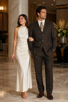 Suits For Big Man BIG & TALL CHARCOAL Discounted Sale Up To Size 82 SUIT HAND MADE - Color: Dark Grey Suit