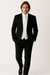 Package Deal High Quality 2-Button  Side Vented Super 120's Tuxedo + White Shirt+White Tie+White Vest