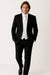 Package Deal High Quality 2-Button  Side Vented Super 120's Tuxedo + White Shirt+White Tie+White Vest