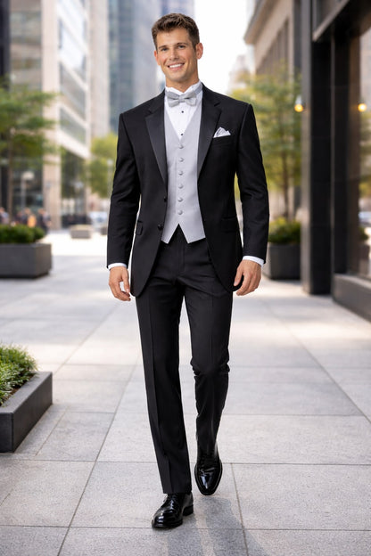 High Quality 2-Button Side Vented Super 120'S Tuxedo Suits + Shirt + Any - Image 7