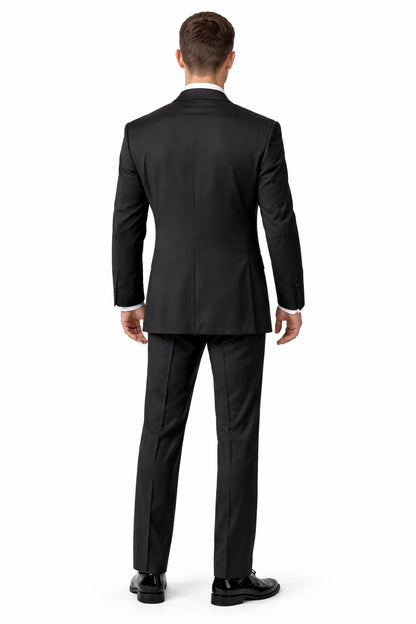 High Quality 2-Button Side Vented Super 120'S Tuxedo Suits + Shirt + Any - Image 2