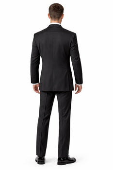 High Quality 2-Button Side Vented Super 120'S Tuxedo Suits + Shirt + Any - Image 2