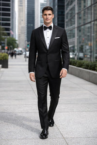 2 BUTTON TUXEDO SUPER 150'S WOOL + Any Size Pants (Tuxedo Separate)