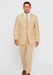 Tan Big and Tall Linen Suit